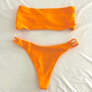 Orange bikini